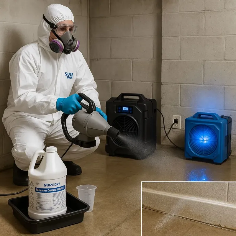Sanitization and Odor Removal process in Lyon County, KS