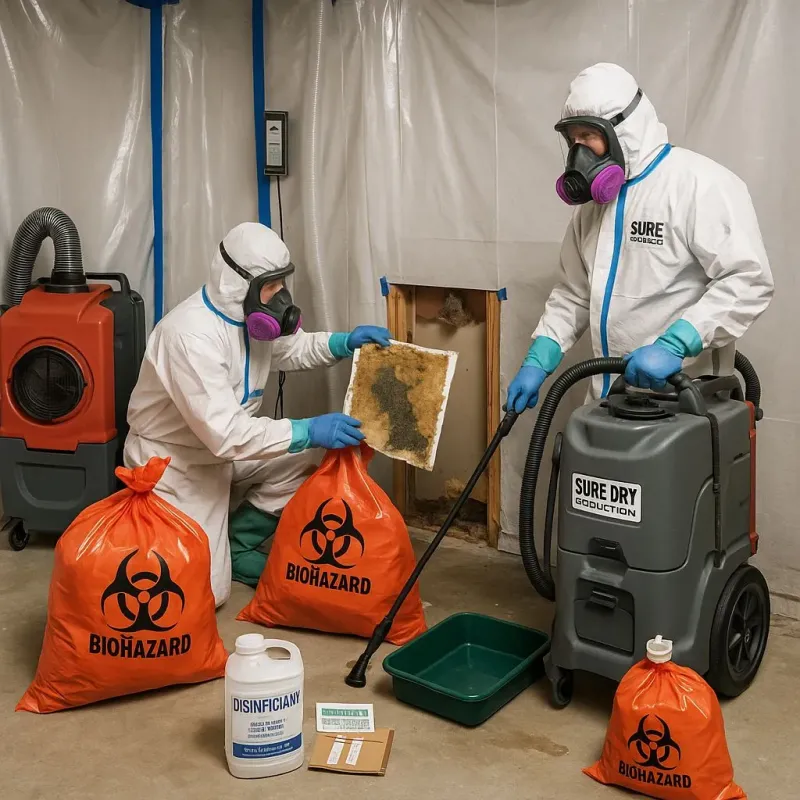Contaminated Water Handling Protocols process in Lyon County, KS